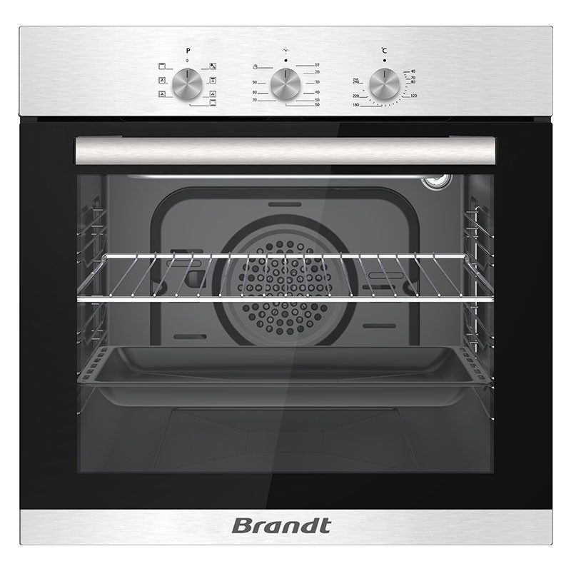 Four Encastrable Multifonction Brandt 60 Litres / INOX / BOE6707TX