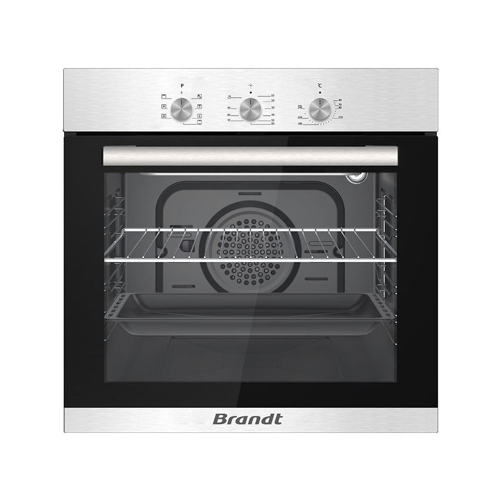 Four Encastrable Multifonction Brandt 60 Litres / INOX / BOE6707TX