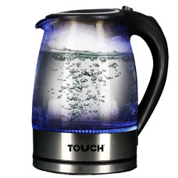 Bouilloire Électrique TOUCH 1800W - Noir et Inox