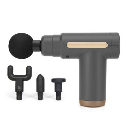 Pistolet de Massage Musculaire Sans Fil / Gris