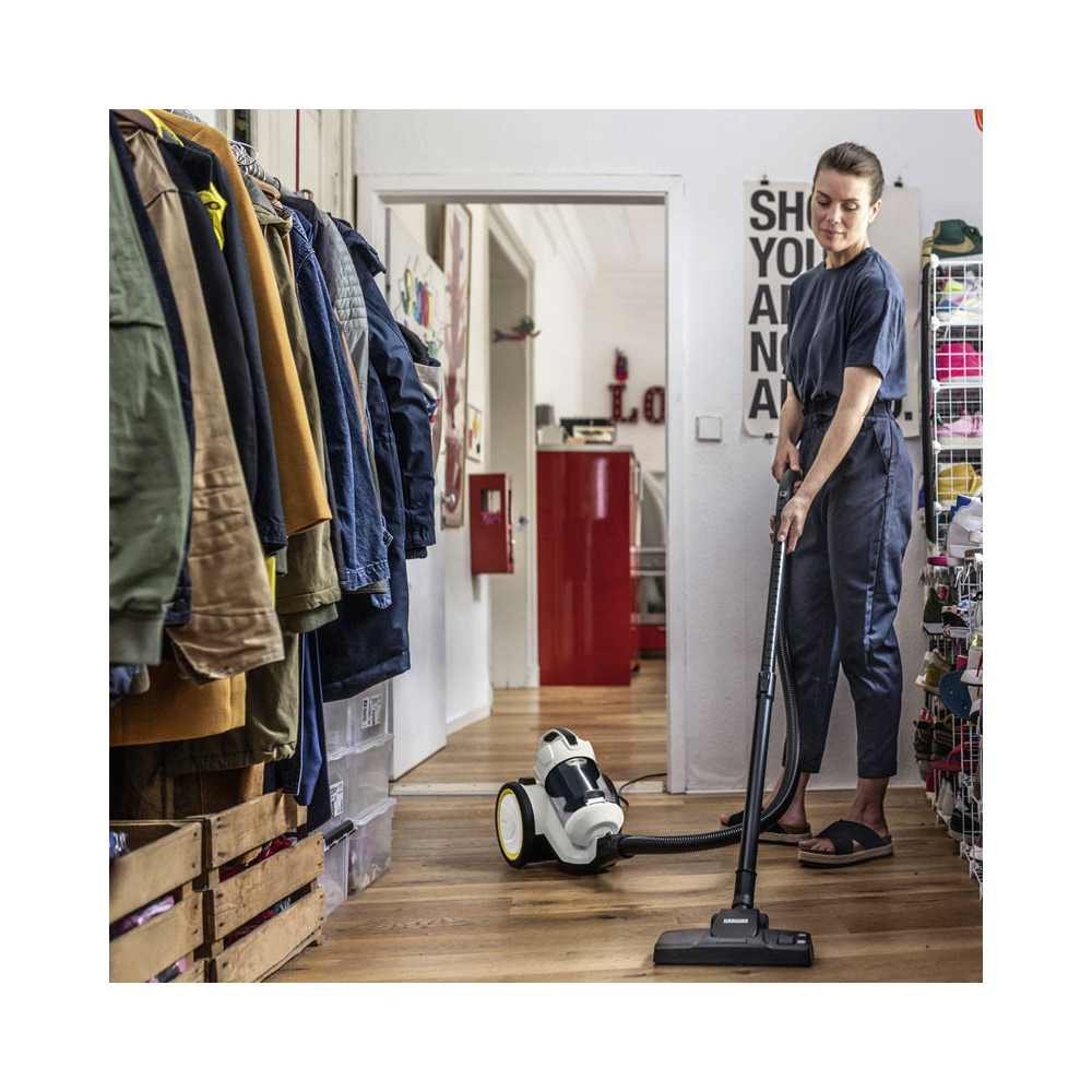Aspirateur Sans Sac KÄRCHER VC3 Plus 1100W / Blanc