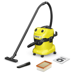 Aspirateur Eau Et Poussière KÄRCHER WD4 1100W / Jaune