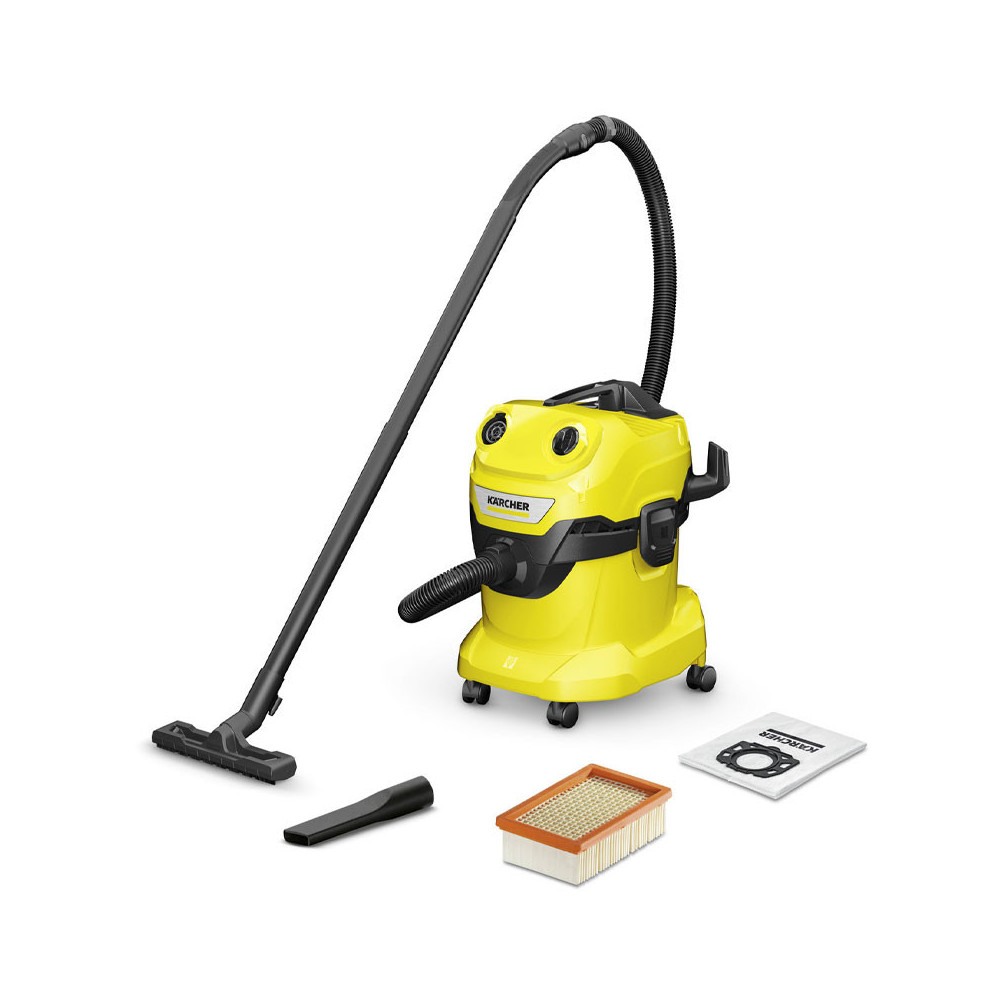 Aspirateur Eau Et Poussière KÄRCHER WD4 1100W / Jaune