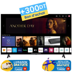 TV LG 65" UHD 4K NANOCELL NANO77 / Smart Tv / WiFi + 300 DT Bon d'achat