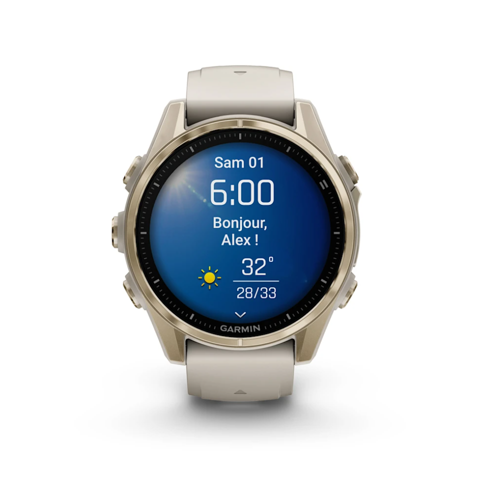 Montre Connectée Garmin fēnix 8 43 mm / Gold