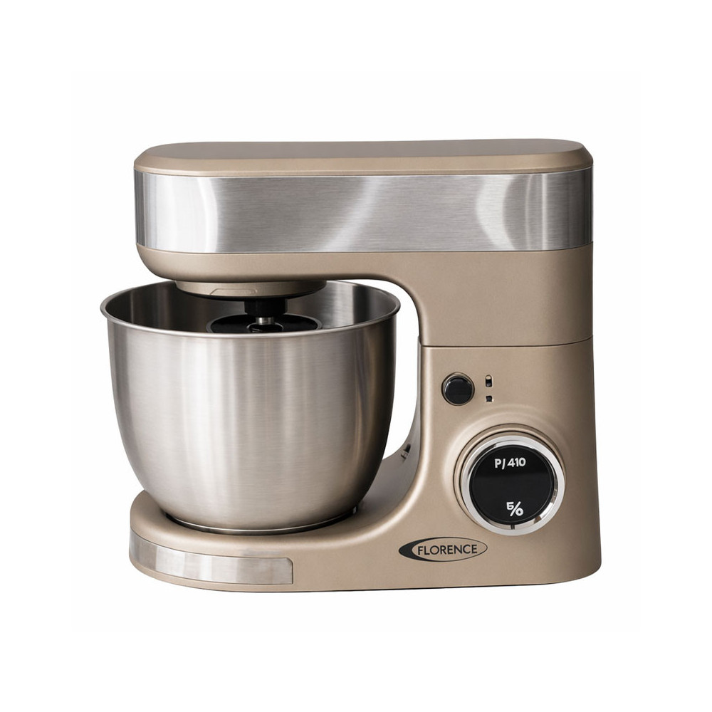 Robot Pétrin FLORENCE 5 Litres / 1300W / Gold / SM-6461AE-G