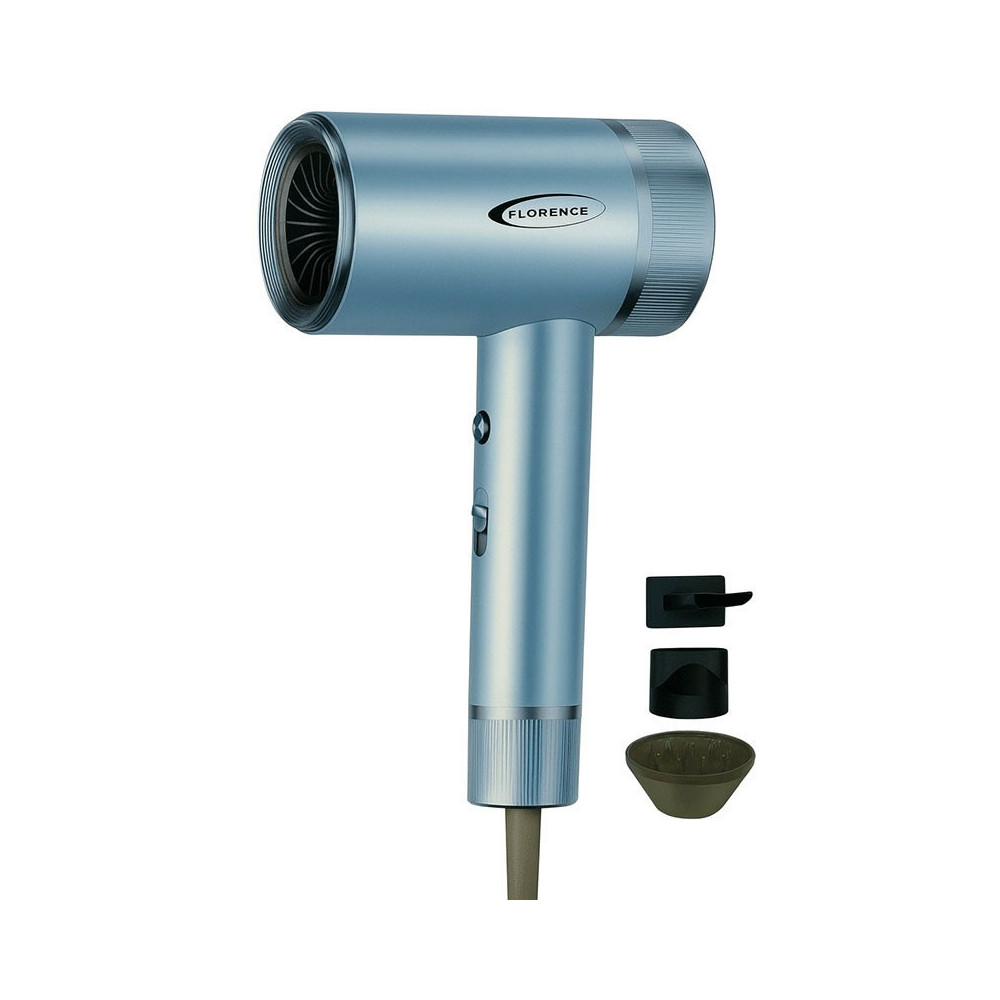 Sèche Cheveux Professionnel FLORENCE 1000W / BLEU / HK-448