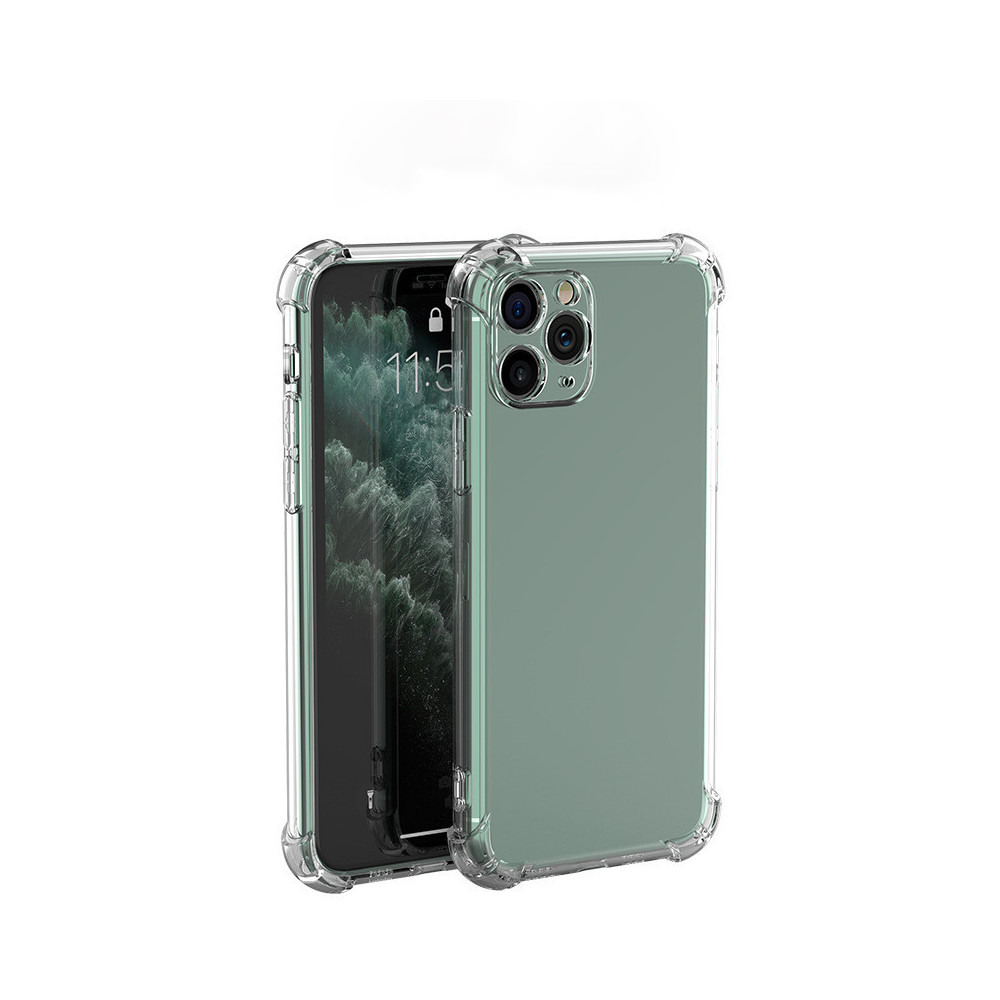 Coque antichoc 1.5 mm pour iPhone 17 Air 6.6" Transparente grand trou