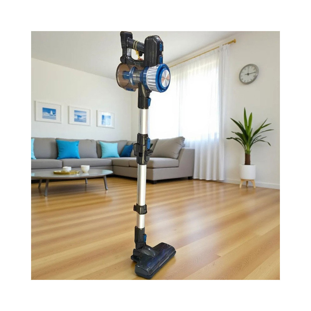 Aspirateur Balai Rechargeable FLORENCE 150W / Bleu / HJC-2208