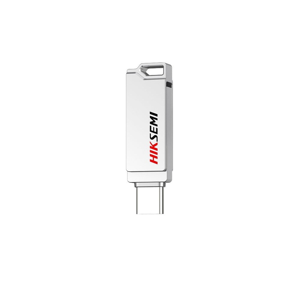 Clé USB HIKSEMI E327C 128 Go USB 3.2 TYPE-C / Gris