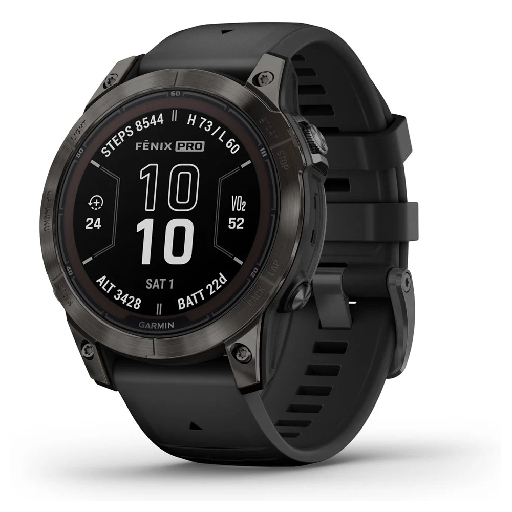 Montre Connectée Garmin Fenix 7 Pro Sapphire Solar Edition / Noir