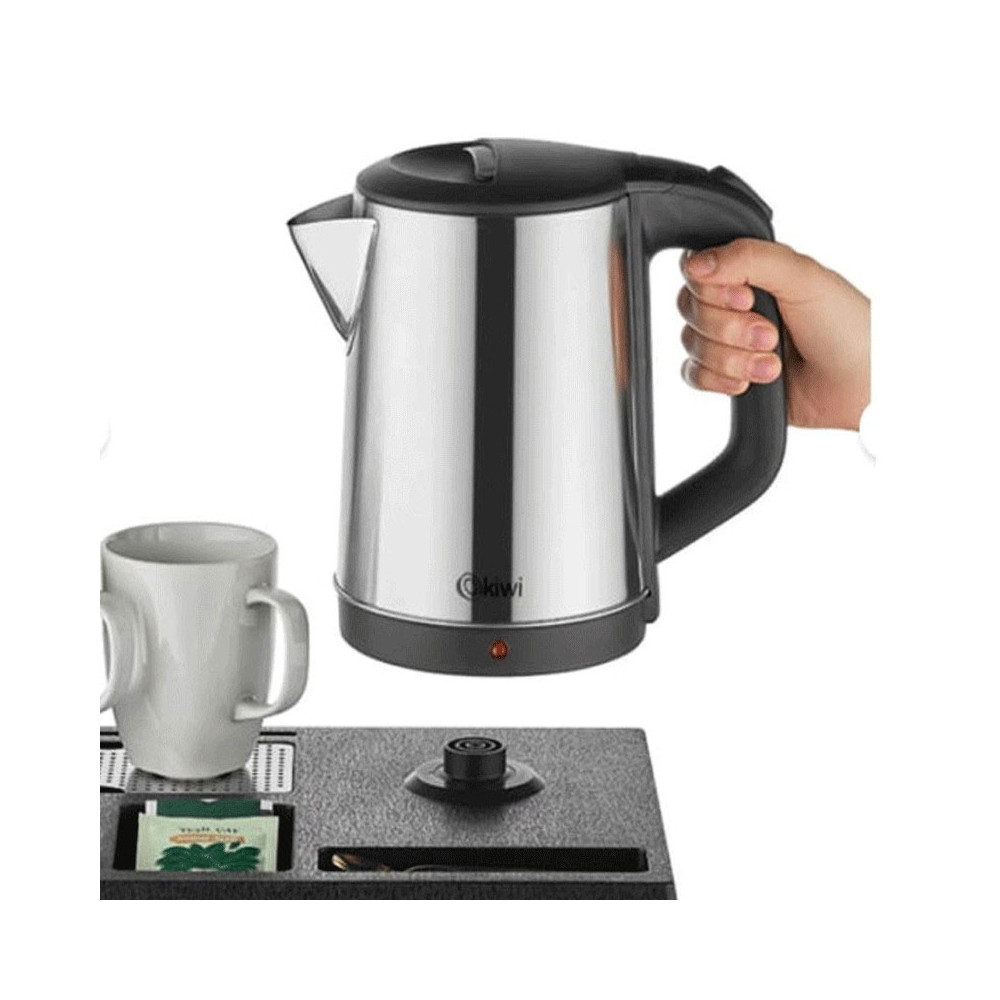 Bouilloire D’hôtel kiwi 1800W 1.7 Litres / Inox / KKT-33