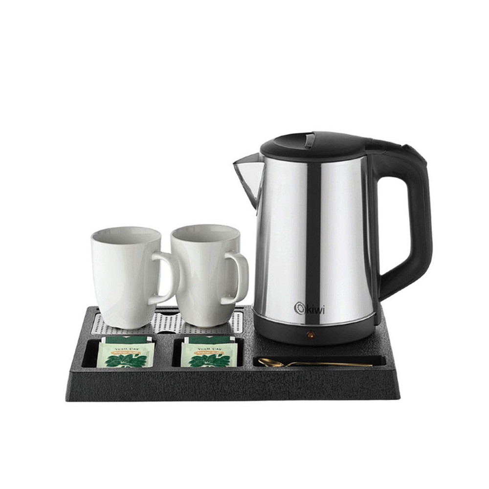 Bouilloire D’hôtel kiwi 1800W 1.7 Litres / Inox / KKT-33