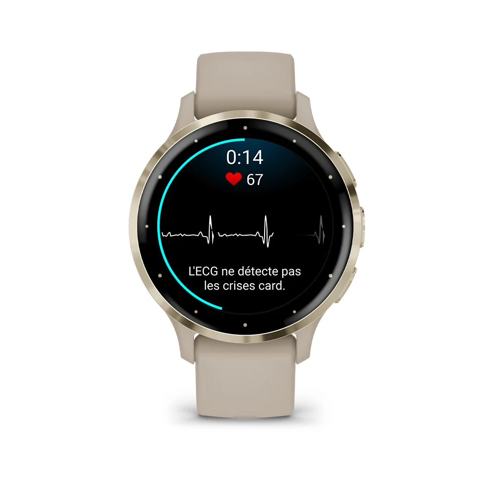 Montre Connectée Garmin Venu 3S Soft Gold Stainless Steel