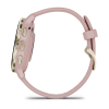 Montre Connectée Garmin Venu 3S Gold avec bracelet rose