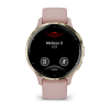 Montre Connectée Garmin Venu 3S Gold avec bracelet rose