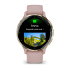 Montre Connectée Garmin Venu 3S Gold avec bracelet rose