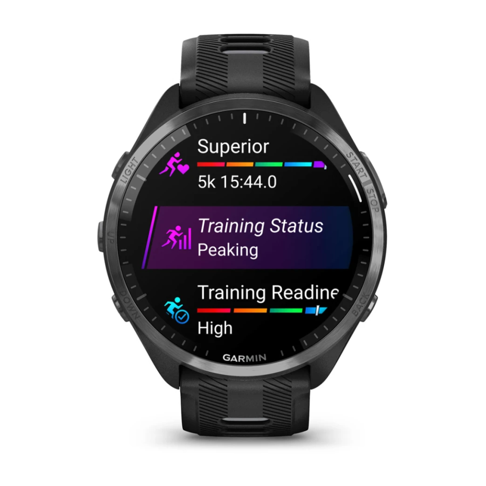 Montre Connectée Garmin Forerunner 965 / Noir & Gris
