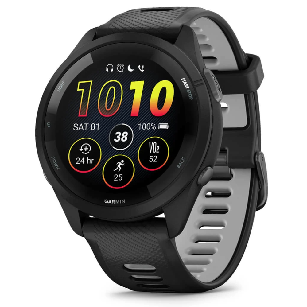 Montre Connectée Garmin Forerunner 265 / Noir & Gris