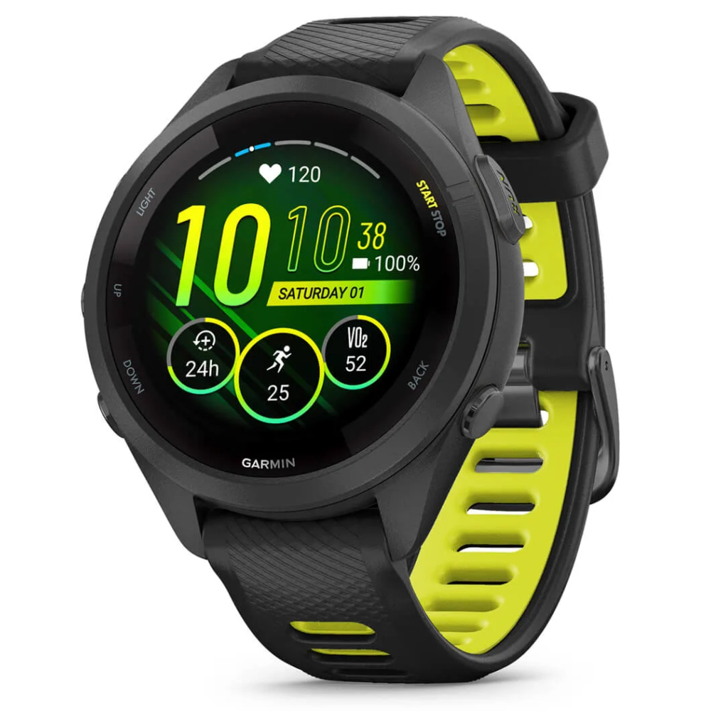 Montre Connectée Garmin Forerunner 265 Noir & jaune