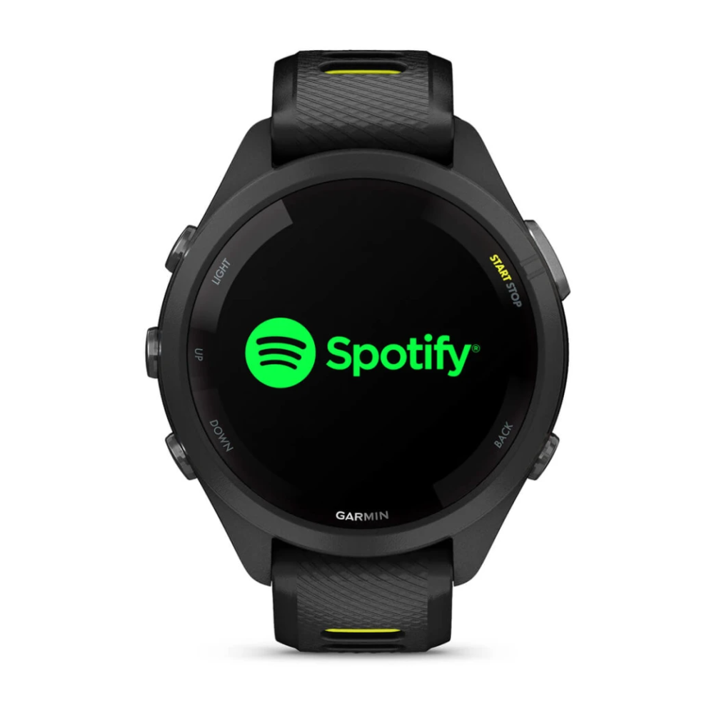 Montre Connectée Garmin Forerunner 265 Noir & jaune