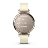 Montre Connectée Garmin Lily 2 Cream Gold avec Bracelet en Silicone Blanc Coco