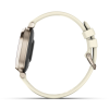 Montre Connectée Garmin Lily 2 Cream Gold avec Bracelet en Silicone Blanc Coco
