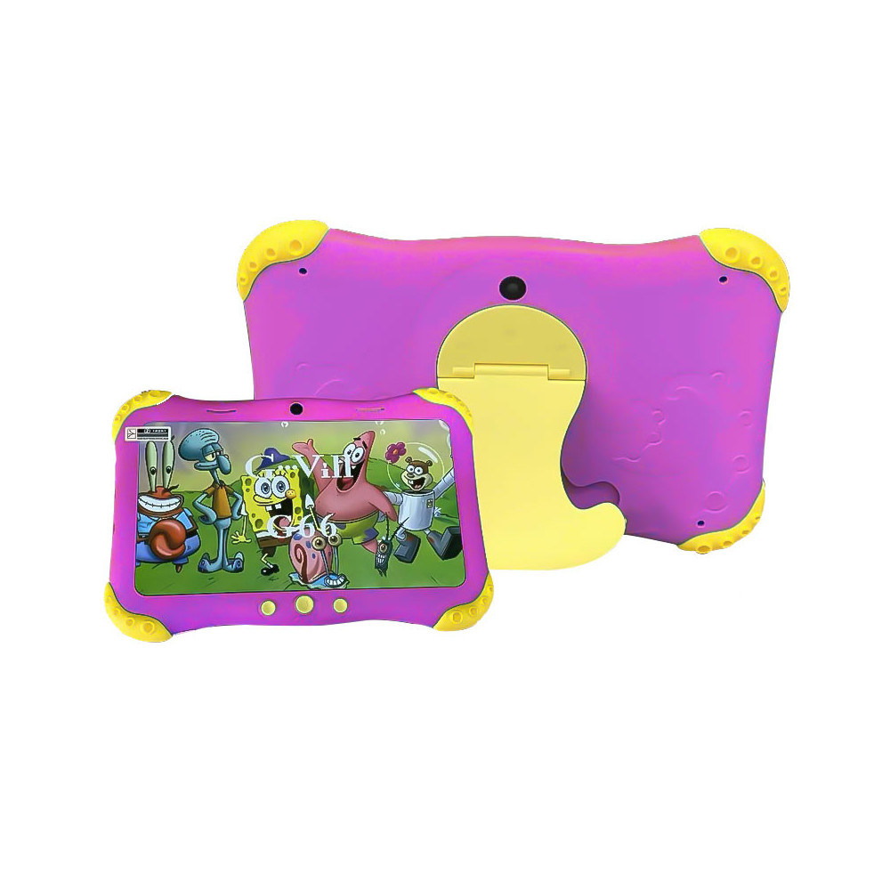TABLETTE KIDS G-VILL G66 7" / 5G / WIFI / 6 Go / 128 Go Avec Étui + Film + Free Gifts / Rose