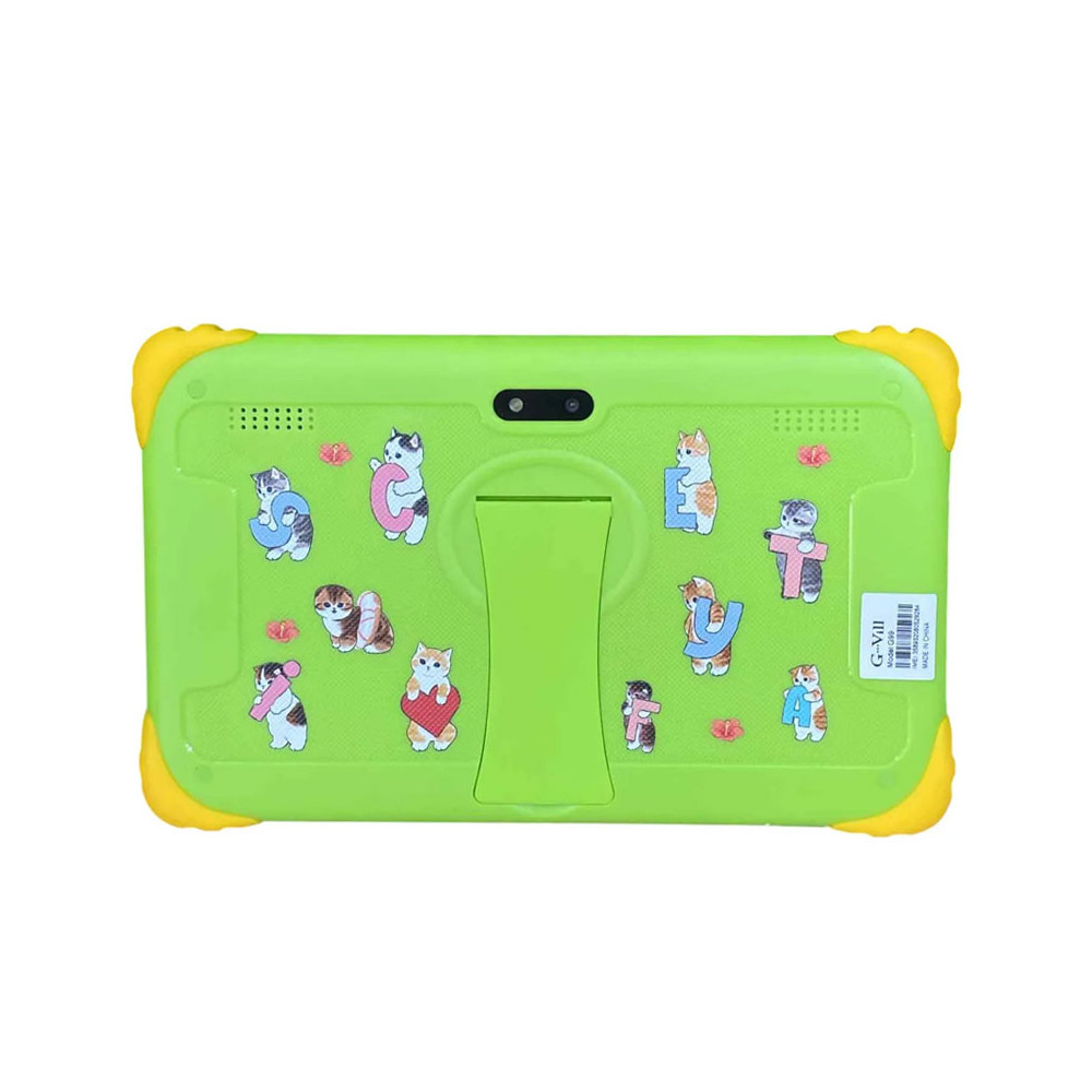 TABLETTE KIDS G-VILL G99 7" / 5G / WIFI / 6 Go / 128 Go Avec Étui + Film + Free Gifts / Green