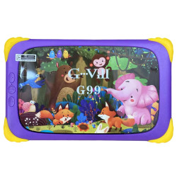 TABLETTE KIDS G-VILL G99 7" / 5G / WIFI / 6 Go / 128 Go Avec Étui + Film + Free Gifts / Purple