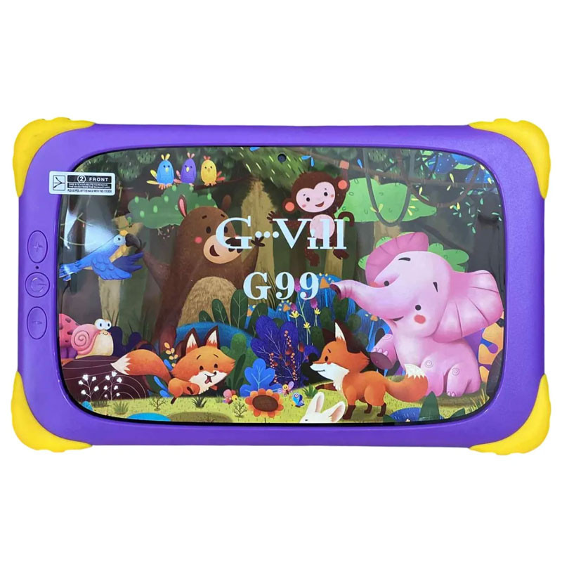TABLETTE KIDS G-VILL G99 7" / 5G / WIFI / 6 Go / 128 Go Avec Étui + Film + Free Gifts / Purple