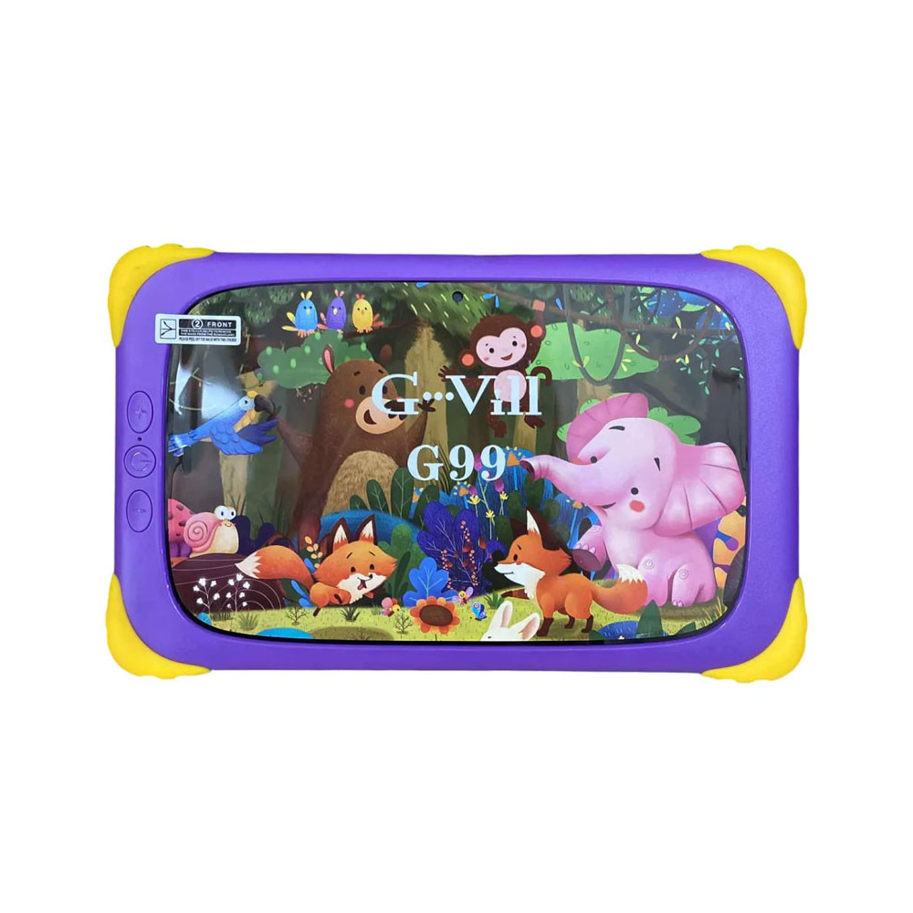TABLETTE KIDS G-VILL G99 7" / 5G / WIFI / 6 Go / 128 Go Avec Étui + Film + Free Gifts / Purple