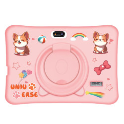 TABLETTE KIDS NPZD 709 7" / 5G / WIFI / 4 Go / 128 Go Avec Étui + Film + Free Gifts / Pink