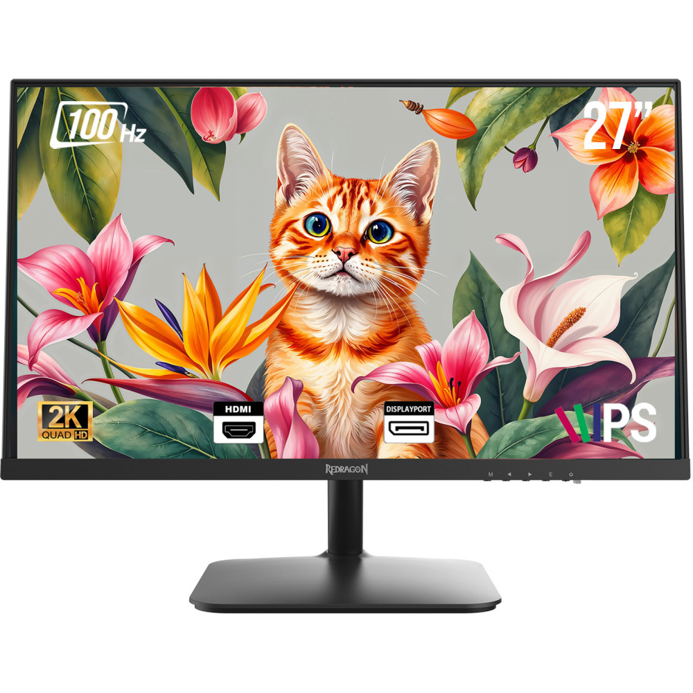 ECRAN GAMING REDRAGON LEPTIS 27" 2k / IPS 100HZ
