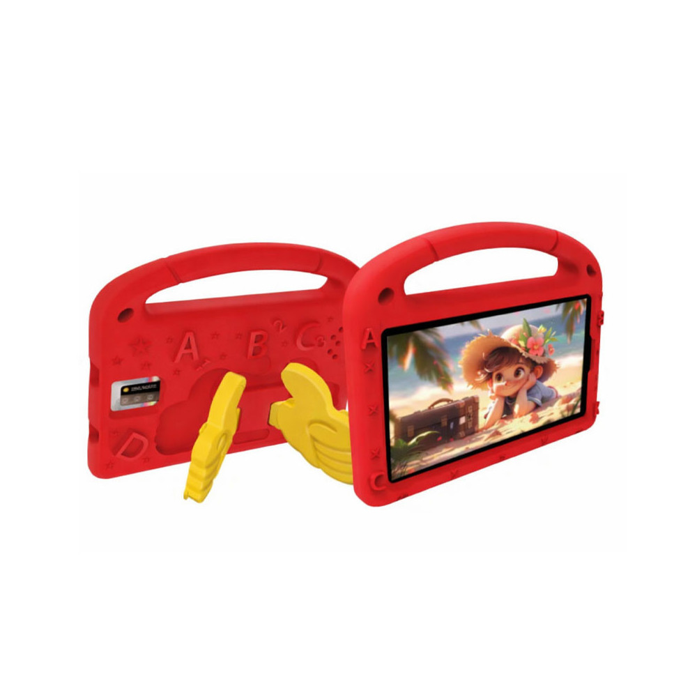 TABLETTE KIDS SMARTBARRY B742PLUS 7" / 5G / WIFI / 4 Go / 128 Go Avec Étui + Film + Free Gifts / RED