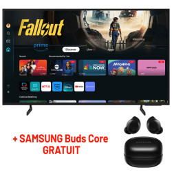 TV SAMSUNG 55" QLED ULTRA HD 4k SMART TV / 55Q7F + SAMSUNG Buds Core  GRATUIT