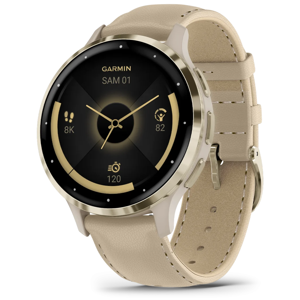 Montre Connectée Garmin Venu 3S soft Gold
