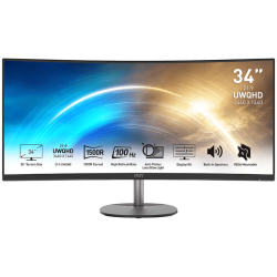 Écran MSI PRO MP341CQ 34"...
