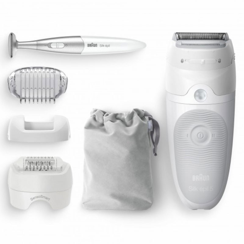 Epilateur BRAUN Silk épil 5 / Blanc / SES5-805