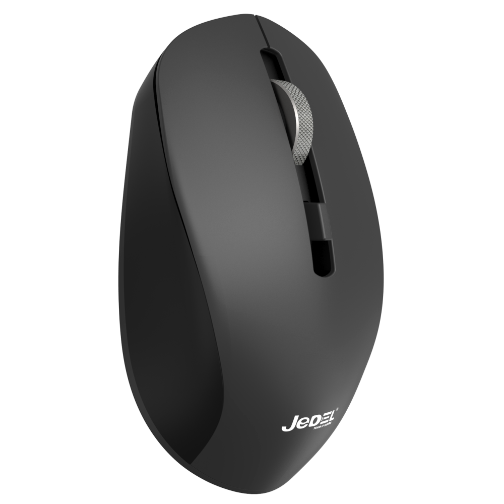 Souris sans fil BLUETOOTH JeDEL RECHARGEABLE+SILENT 4D /1600DPI WD156 / Gris