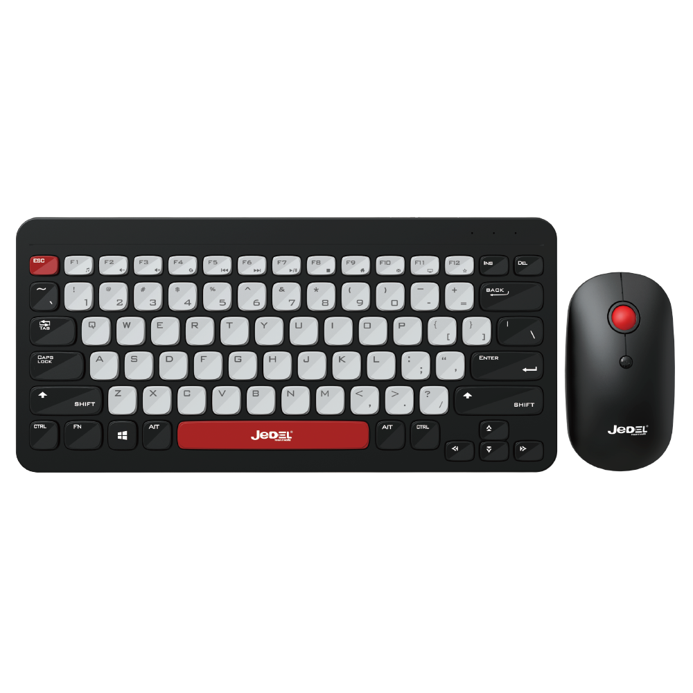 Mini Combo Clavier et Souris Sans Fil JeDEL Slim WS681