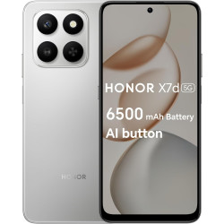 Smartphone HONOR X7D 5G / 6 Go / 128 Go / Silver