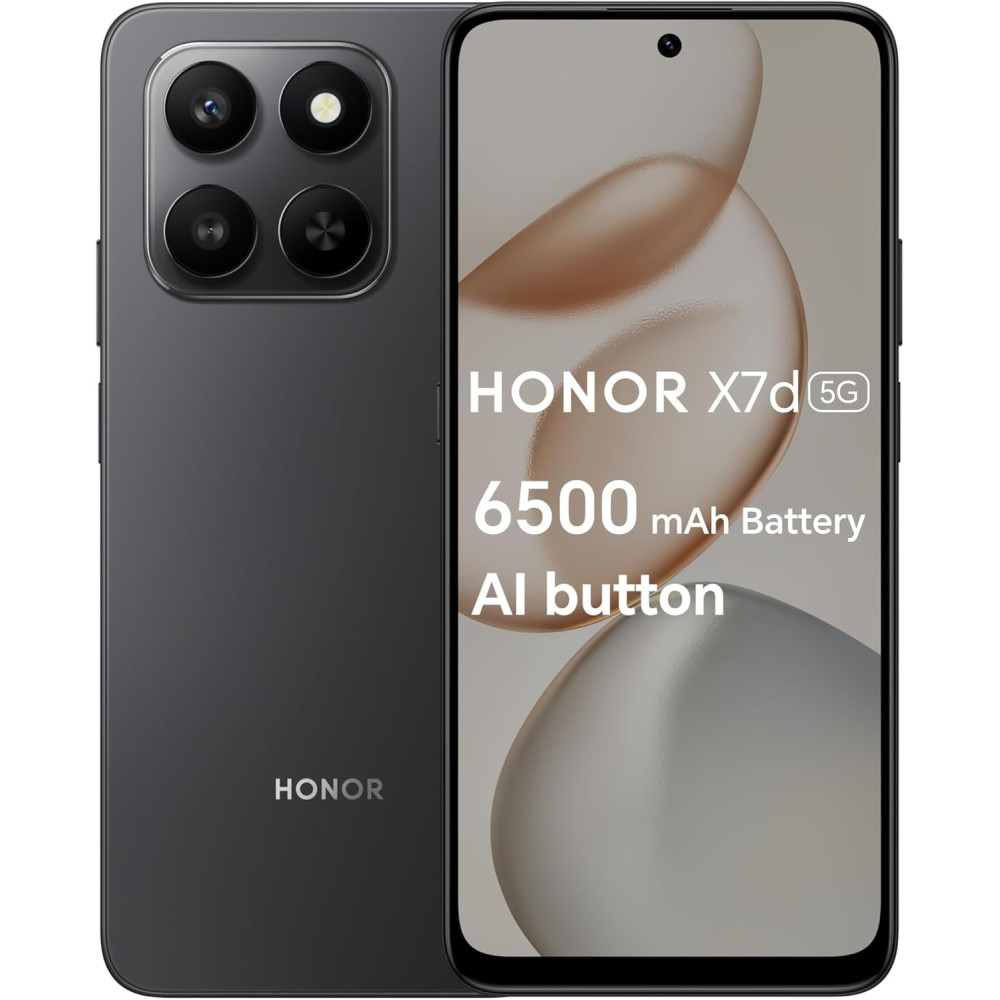 Smartphone HONOR X7D 5G / 8 Go / 256 Go / Noir