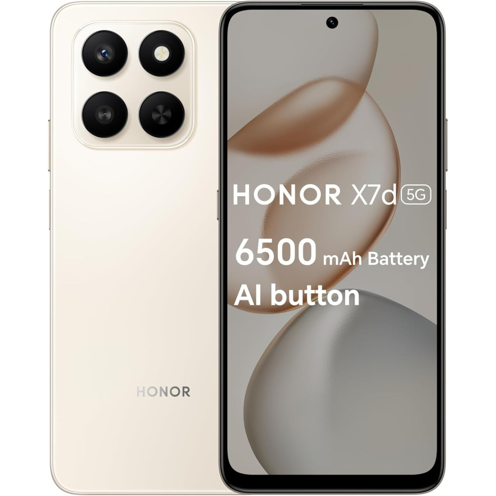 Smartphone HONOR X7D 5G / 6 Go / 128 Go / Gold
