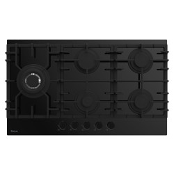 Plaque de Cuisson Encastrable FOCUS 90CM / 5 Feux / Noir / F-419B