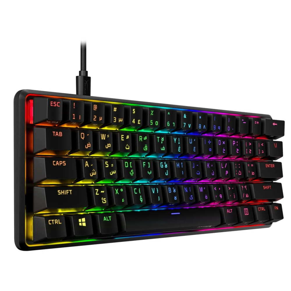 Clavier mécanique HyperX Alloy Origins 60-HX Rouge