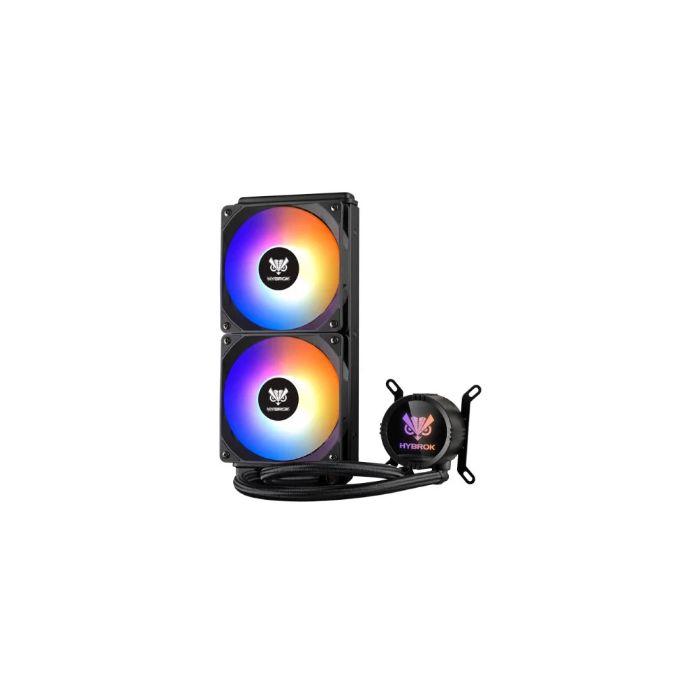 Watercooling HYBROK HL240B COOLING 240 mm / LGA 1700 / ARGB / Noir