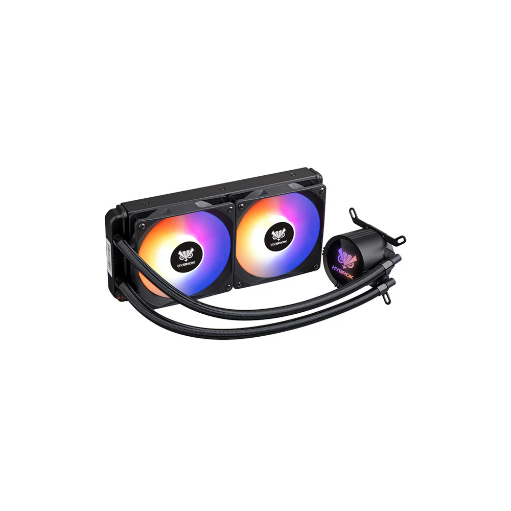 Watercooling HYBROK HL240B COOLING 240 mm / LGA 1700 / ARGB / Noir