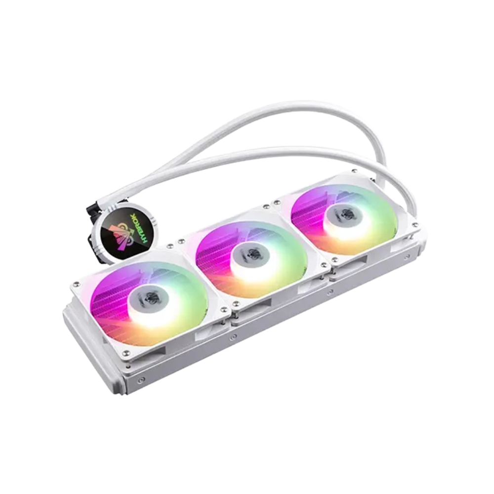 WATERCOOLING HYBROK HL360B COOLING 360ML ARGB / Blanc