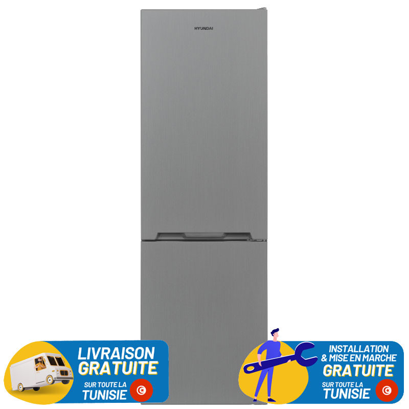 Réfrigérateur Hyundai No Frost Combine 291 Litres / Inox